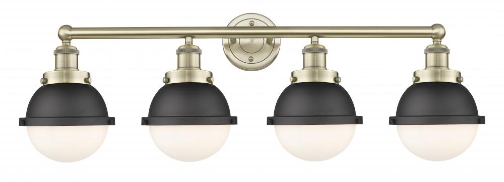 Edison - 4 Light - 34 inch - Antique Brass - Bath Vanity Light