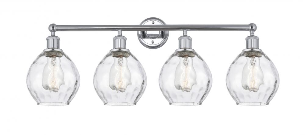 Waverly - 4 Light - 33 inch - Polished Chrome - Bath Vanity Light