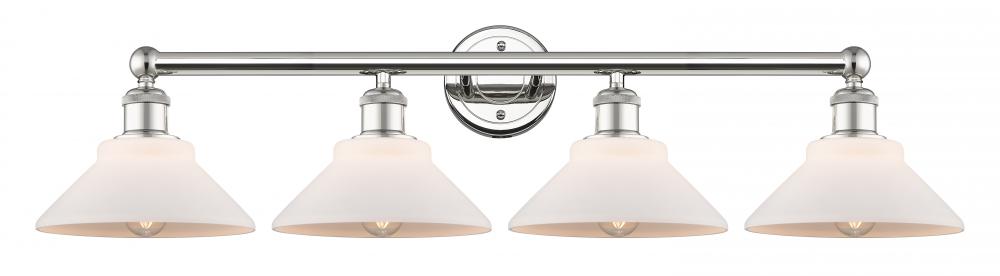 Orwell - 4 Light - 35 inch - Polished Nickel - Bath Vanity Light