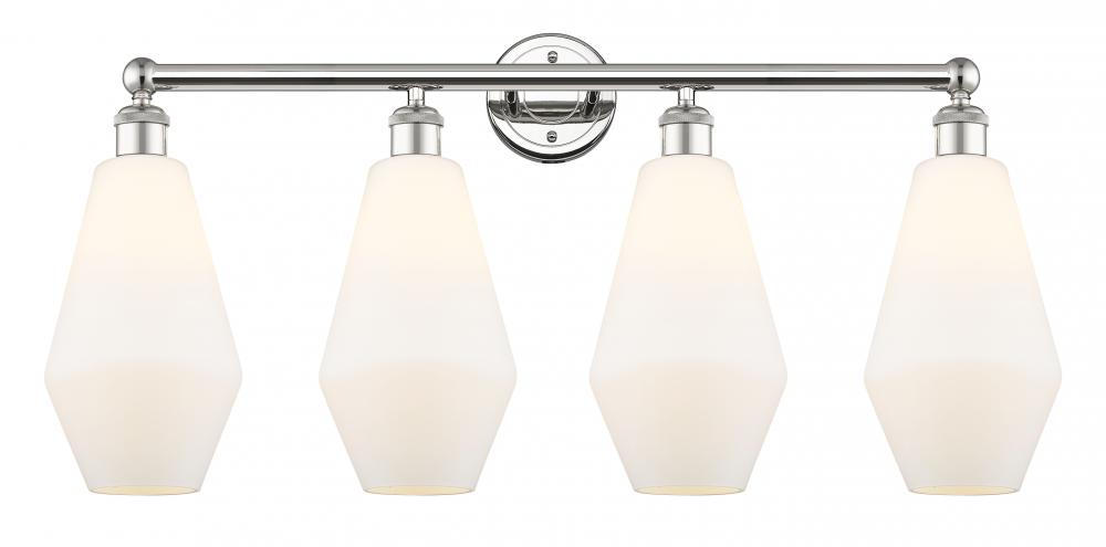 Cindyrella - 4 Light - 34 inch - Polished Nickel - Bath Vanity Light