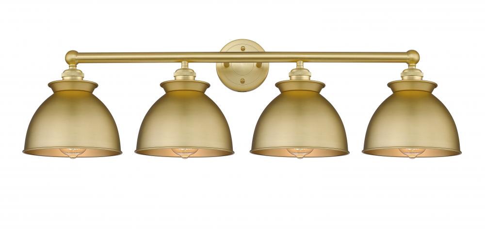 Adirondack - 4 Light - 35 inch - Satin Gold - Bath Vanity Light