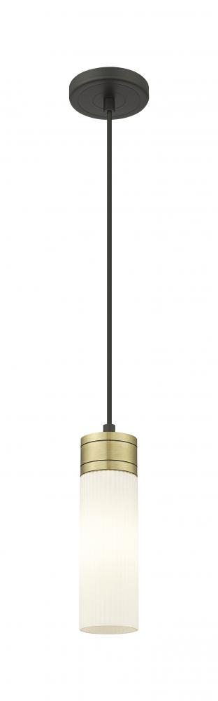 Boreas - 1 Light - 3 inch - Black Antique Brass - Cord Hung - Mini Pendant