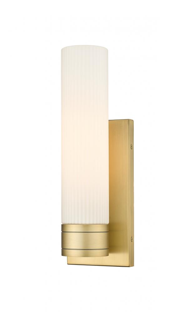 Boreas - 1 Light - 5 inch - Brushed Brass - Sconce