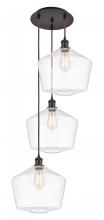 Innovations Lighting 113B-3P-OB-G652-12 - Cindyrella - 3 Light - 19 inch - Oil Rubbed Bronze - Cord Hung - Multi Pendant