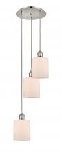 Innovations Lighting 113B-3P-PN-G111 - Cobbleskill - 3 Light - 12 inch - Polished Nickel - Cord Hung - Multi Pendant