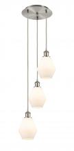 Innovations Lighting 113B-3P-SN-G651-6 - Cindyrella - 3 Light - 13 inch - Brushed Satin Nickel - Cord Hung - Multi Pendant