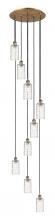 Innovations Lighting 119B-9P-BB-G434-7DE - Crown Point - 9 Light - 19 inch - Brushed Brass - Multi Pendant