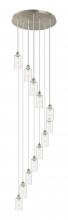 Innovations Lighting 126B-12P-SN-G434-7CL - Crown Point - 12 Light - 24 inch - Brushed Satin Nickel - Multi Pendant