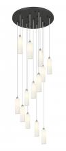 Innovations Lighting 132BK-B-13P-PN-G434-12WH - Crown Point - 13 Light - 32 inch - Polished Nickel - Multi Pendant