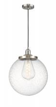 Innovations Lighting 201C-SN-G204-14 - Beacon - 1 Light - 14 inch - Brushed Satin Nickel - Cord hung - Mini Pendant