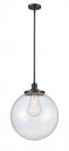 Innovations Lighting 201S-OB-G204-16 - Beacon - 1 Light - 16 inch - Oil Rubbed Bronze - Stem Hung - Pendant