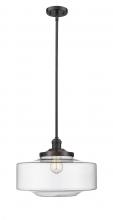  201S-OB-G692-16 - Bridgeton - 1 Light - 12 inch - Oil Rubbed Bronze - Stem Hung - Mini Pendant