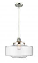 Innovations Lighting 201S-PN-G692-16 - Bridgeton - 1 Light - 12 inch - Polished Nickel - Stem Hung - Mini Pendant