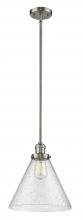 Innovations Lighting 201S-SN-G44-L - Cone - 1 Light - 12 inch - Brushed Satin Nickel - Stem Hung - Mini Pendant