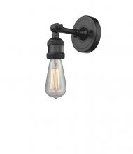 Innovations Lighting 203-BK-LED - Bare Bulb - 1 Light - 5 inch - Matte Black - Sconce