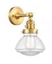  203SW-SG-G322 - Olean - 1 Light - 7 inch - Satin Gold - Sconce