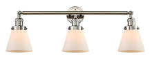 Innovations Lighting 205-PN-G61 - Cone - 3 Light - 30 inch - Polished Nickel - Bath Vanity Light