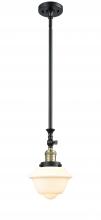  206-BAB-G531 - Oxford - 1 Light - 7 inch - Black Antique Brass - Stem Hung - Mini Pendant