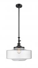 Innovations Lighting 206-BK-G692-16 - Bridgeton - 1 Light - 16 inch - Matte Black - Stem Hung - Mini Pendant