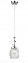  206-PC-G302 - Colton - 1 Light - 6 inch - Polished Chrome - Stem Hung - Mini Pendant