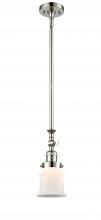 Innovations Lighting 206-PN-G181S - Canton - 1 Light - 5 inch - Polished Nickel - Stem Hung - Mini Pendant