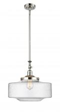  206-PN-G694-16 - Bridgeton - 1 Light - 16 inch - Polished Nickel - Stem Hung - Mini Pendant