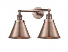  208-AC-M13-AC - Appalachian - 2 Light - 18 inch - Antique Copper - Bath Vanity Light