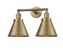 Innovations Lighting 208-BB-M13-BB - Appalachian - 2 Light - 18 inch - Brushed Brass - Bath Vanity Light