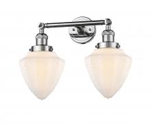 Innovations Lighting 208-PC-G661-7 - Bullet - 2 Light - 18 inch - Polished Chrome - Bath Vanity Light