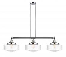 Innovations Lighting 213-PC-G694-12 - Bridgeton - 3 Light - 44 inch - Polished Chrome - Stem Hung - Island Light