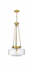 Innovations Lighting 221-1P-SG-G692-16 - Bridgeton - 1 Light - 16 inch - Satin Gold - Chain Hung - Pendant