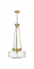 Innovations Lighting 221-1P-SG-G694-16 - Bridgeton - 1 Light - 16 inch - Satin Gold - Chain Hung - Pendant