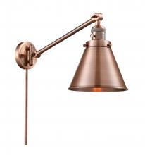  237-AC-M13-AC - Appalachian - 1 Light - 8 inch - Antique Copper - Swing Arm