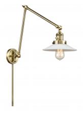 Innovations Lighting 238-AB-G1 - Halophane - 1 Light - 9 inch - Antique Brass - Swing Arm