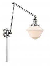 Innovations Lighting 238-PC-G531 - Oxford - 1 Light - 8 inch - Polished Chrome - Swing Arm