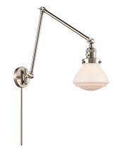 Innovations Lighting 238-SN-G321 - Olean - 1 Light - 9 inch - Brushed Satin Nickel - Swing Arm