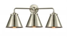 Innovations Lighting 284-3W-SN-M13-SN - Appalachian - 3 Light - 26 inch - Brushed Satin Nickel - Bath Vanity Light