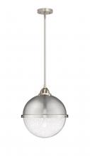 Innovations Lighting 288-1S-SN-HFS-124-SN - Hampden - 1 Light - 13 inch - Brushed Satin Nickel - Cord hung - Pendant