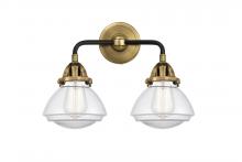 Innovations Lighting 288-2W-BAB-G322 - Olean - 2 Light - 15 inch - Black Antique Brass - Bath Vanity Light