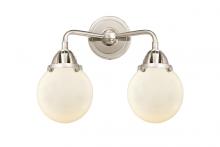 Innovations Lighting 288-2W-PN-G201-6 - Beacon - 2 Light - 14 inch - Polished Nickel - Bath Vanity Light