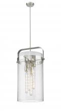 Innovations Lighting 413-4SL-SN-G413-4S-12SDY - Pilaster - 4 Light - 12 inch - Satin Nickel - Pendant