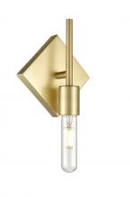 Innovations Lighting 425-1W-SB-T5LED - Mia - 1 Light - 6 inch - Satin Brass - Sconce