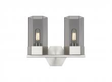 Innovations Lighting 427-2W-SN-G427-9SM - Claverack - 2 Light - 13 inch - Satin Nickel - Bath Vanity Light