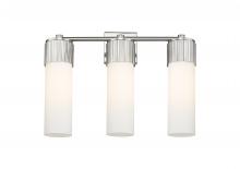 Innovations Lighting 428-3W-SN-G428-12WH - Bolivar - 3 Light - 21 inch - Satin Nickel - Bath Vanity Light