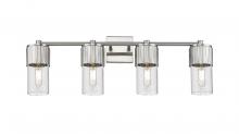  428-4W-SN-G428-7SDY - Bolivar - 4 Light - 31 inch - Satin Nickel - Bath Vanity Light