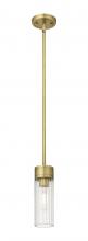 Innovations Lighting 429-1S-BB-G429-8CL - Empire - 1 Light - 3 inch - Brushed Brass - Pendant