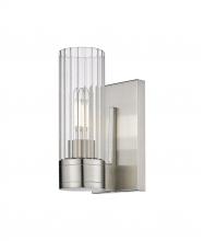 Innovations Lighting 429-1W-SN-G429-8CL - Empire - 1 Light - 5 inch - Satin Nickel - Sconce