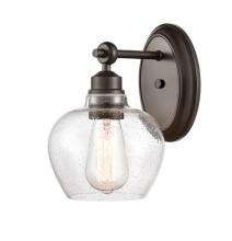 Innovations Lighting 438-1W-BK-SDY - Amina Bath Vanity Light