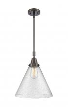 Innovations Lighting 447-1S-OB-G44-L - Cone - 1 Light - 12 inch - Oil Rubbed Bronze - Mini Pendant