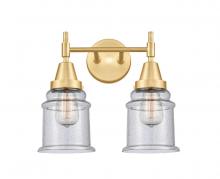 Innovations Lighting 447-2W-SG-G184 - Canton - 2 Light - 15 inch - Satin Gold - Bath Vanity Light